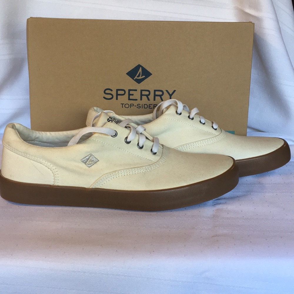 NEW! Sperry Topsider Men’s Wahoo CVO White